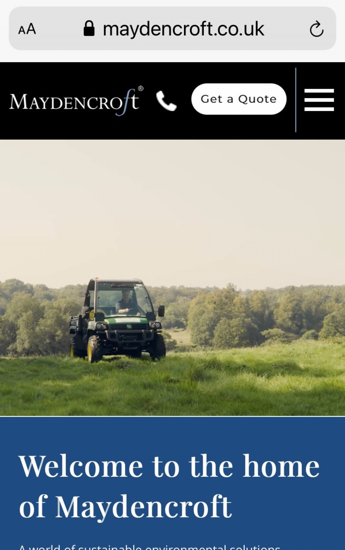 Maydencroft - Updated for 2021 Brand new multi media website and portal