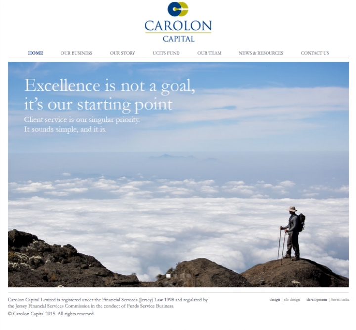Carolon Capital Brand new updated, responsive site for this financial institution