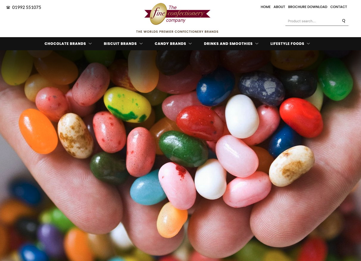 Fine Confectionery The Fine Confectionery Company brings together some of the world’s premier confectionery brands together in one place, available at your fingertips.